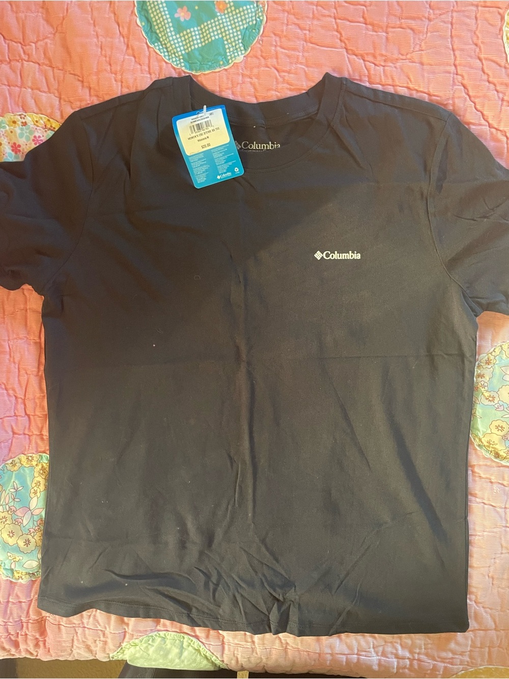 Columbia Black Short-Sleeve Logo Tee (Women’s)